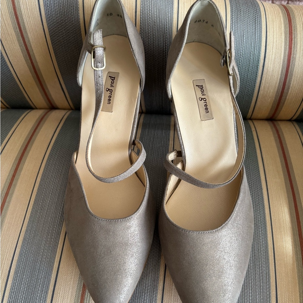 Paul Green Gray Heels Austrian size 6